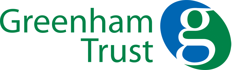 The logo of the Greenham Trust